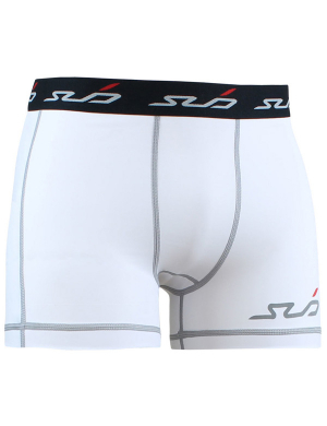 Sub Sports Dual Baselayer Boxer Shorts Snr - White